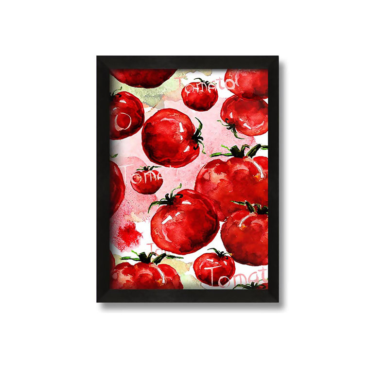 Brambly Cottage Just Tomatos Single Picture Frame Painting on Canvas